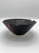 Load image into Gallery viewer, Noodle Bowl - Black with red strip