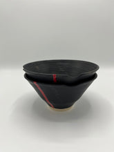 Load image into Gallery viewer, Noodle Bowl - Black with red strip