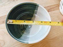Load image into Gallery viewer, Blue green and white bowl
