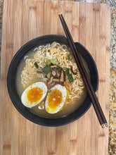 Load image into Gallery viewer, Noodle Bowl - Black with red strip
