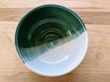 Load image into Gallery viewer, Blue green and white bowl

